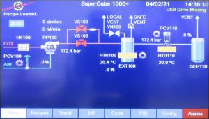 SuperCube1000+ HMI Overview